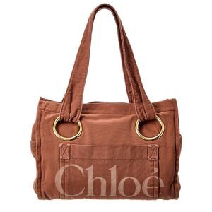 Chloé Plage Canvas Tote, Pink